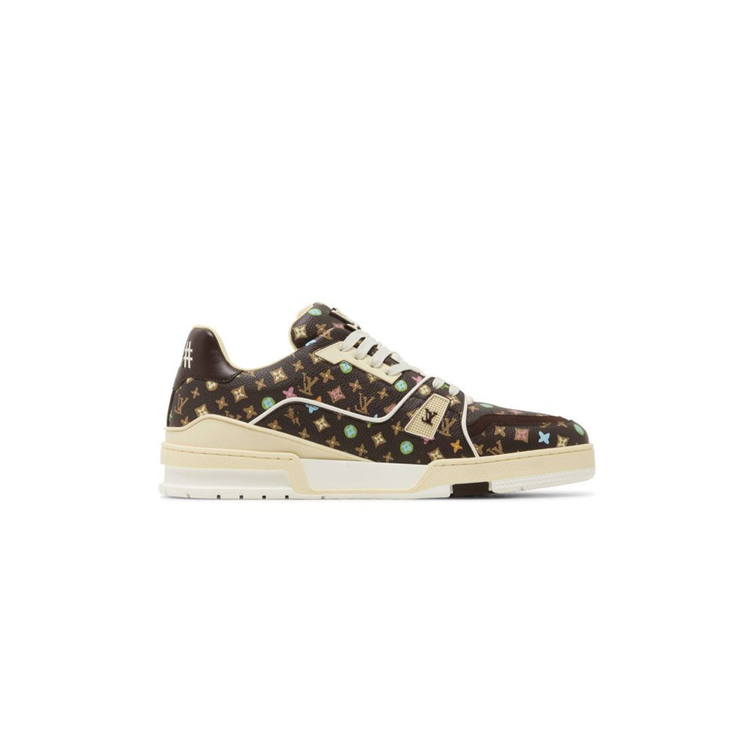 LOUIS VUITTON TRAINER 'MOCHA MULTI-COLOR MONOGRAM 1ACXB1