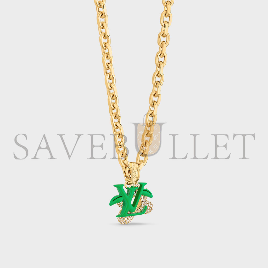 LOUIS VUITTON LV BLOOMING PENDANT M01867