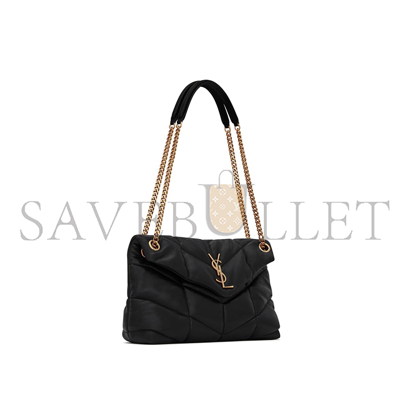 YSL PUFFER SMALL IN NAPPA LEATHER 5774761EL071000 (29*17*11cm)