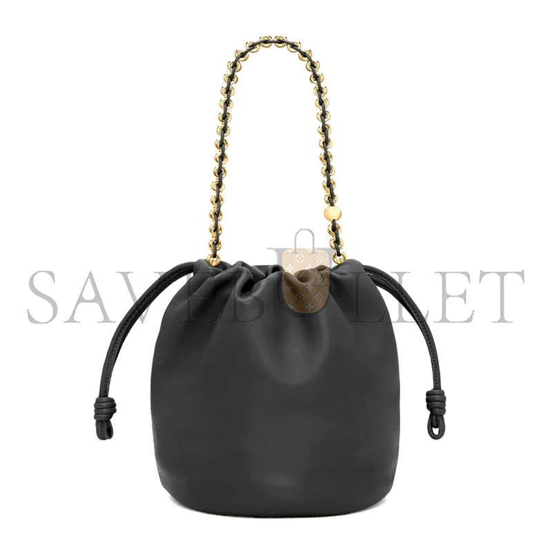 LOEWE FLAMENCO PURSE BUCKET IN MELLOW NAPPA LAMBSKIN A411FPBX02-1100 (32*24*17cm)